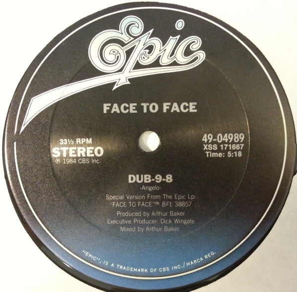 Face To Face (3) - 10-9-8 (12"")