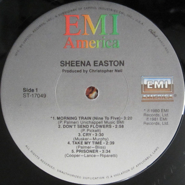 Sheena Easton - Sheena Easton (LP, Album, Win)