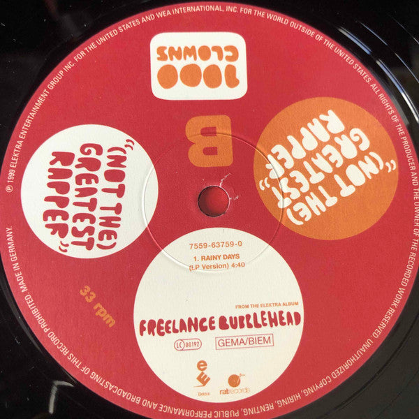 1000 Clowns - (Not The) Greatest Rapper (12"")