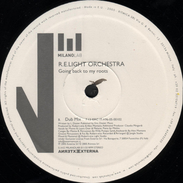 R.E.Light Orchestra - Going Back To My Roots (12")