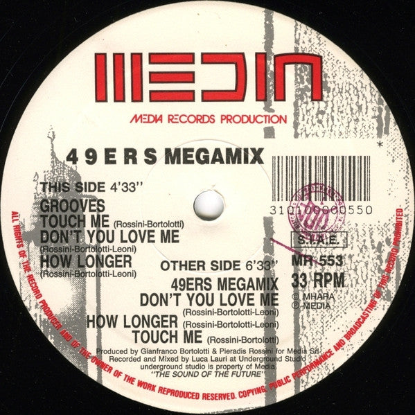 49ers - 49ers Megamix (12"", P/Mixed)