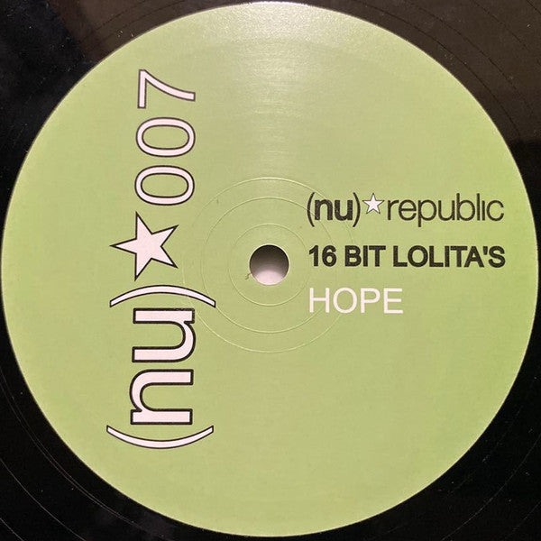 16 Bit Lolita's - Hope / Drifters (12"")