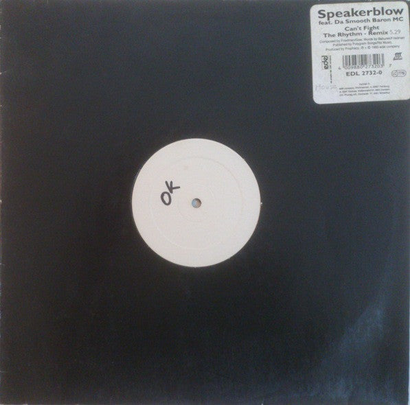 Speakerblow - Can't Fight The Rhythm (Remix)(12", S/Sided)