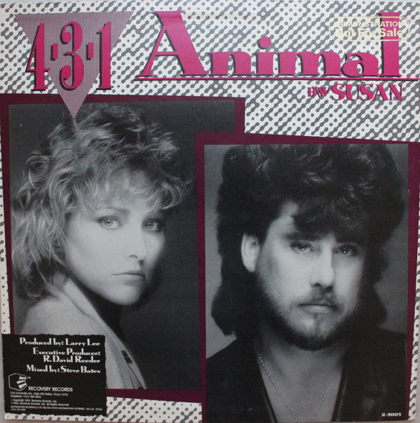 4-3-1 - Animal (12"")