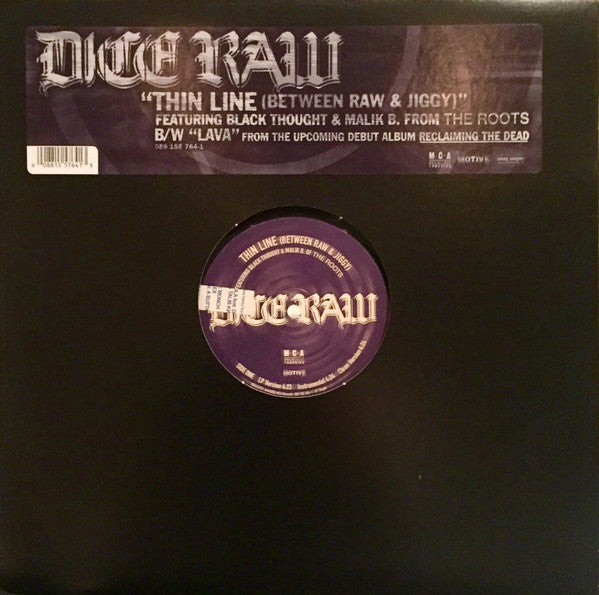 Dice Raw - Thin Line / Lava (12")