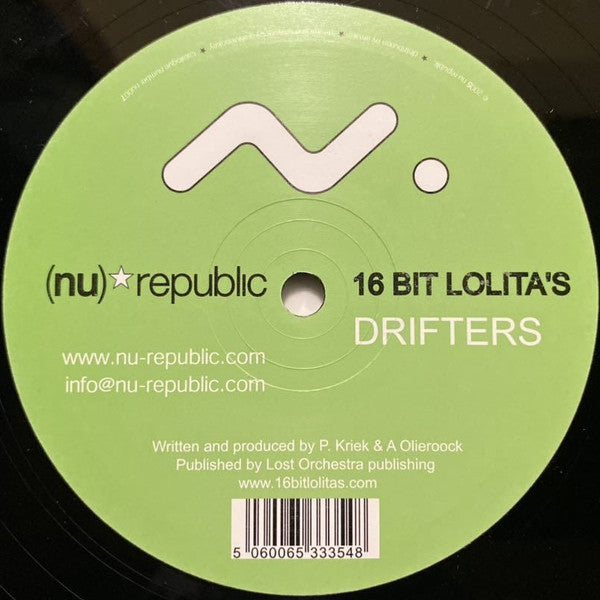 16 Bit Lolita's - Hope / Drifters (12"")