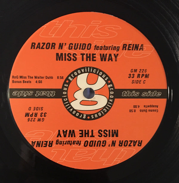 Razor N' Guido - Miss The Way (2x12")