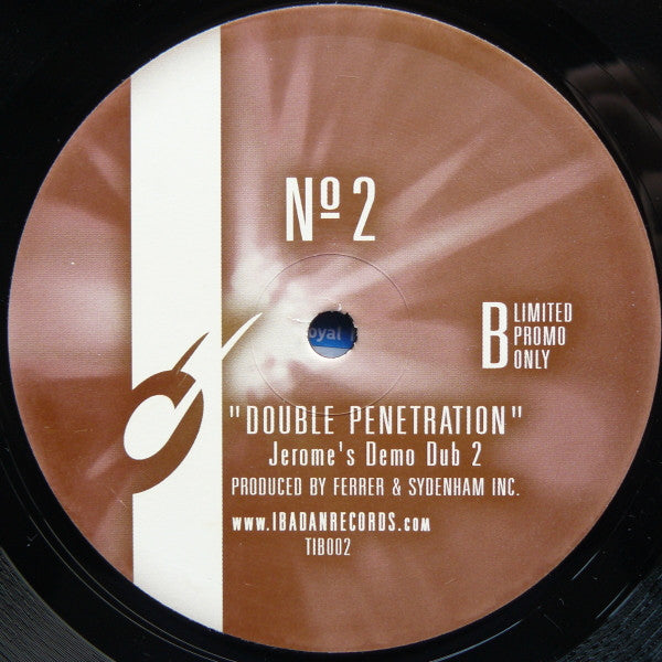 Ferrer & Sydenham Inc.* - Double Penetration (10"", Ltd, Promo)