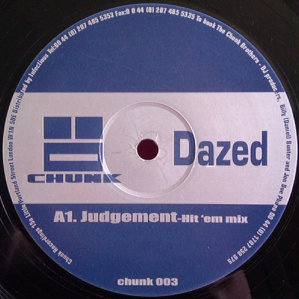 Dazed (2) - Judgement (12")