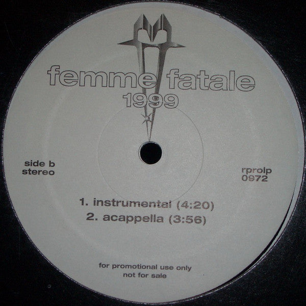 Femme Fatale (5) - 1999 (12"", Promo)