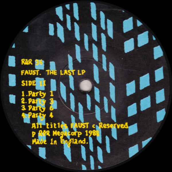Faust - The Last LP (LP, Album, Ltd, Num)