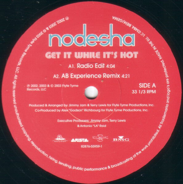 Nodesha - Get It While It's Hot (12"")