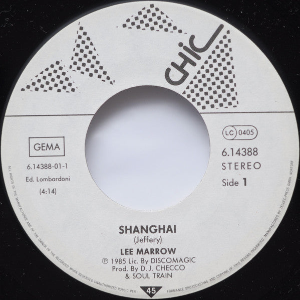 Lee Marrow - Shanghai (7", Single)