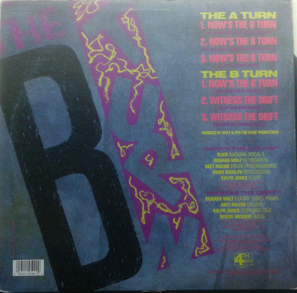 Laquan - Now's The B-Turn (12"", Single)