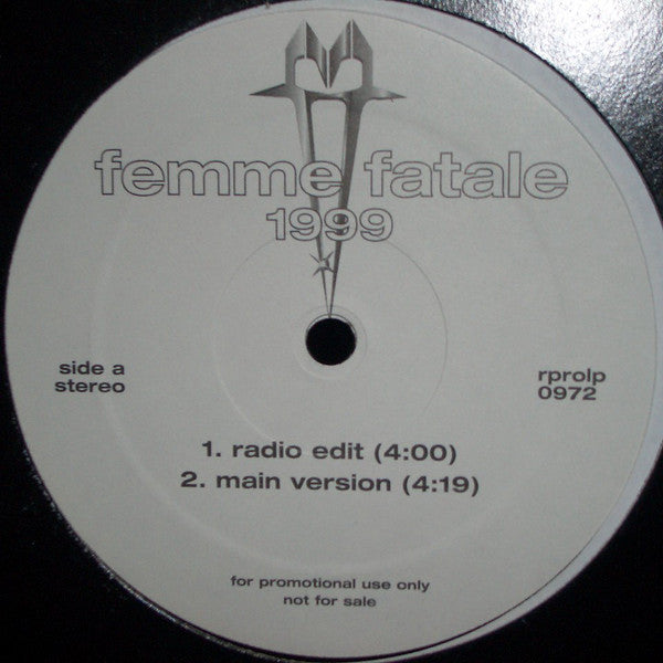 Femme Fatale (5) - 1999 (12"", Promo)