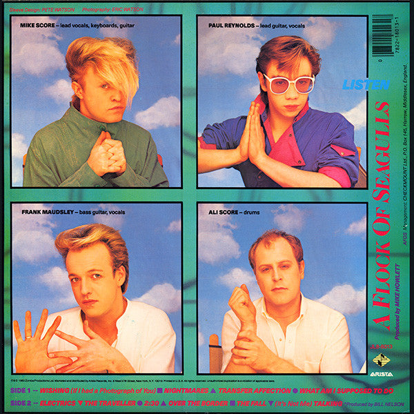 A Flock Of Seagulls - Listen (LP, Album)