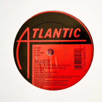 Brandy (2) - U Don't Know Me (Like U Used To) (12")