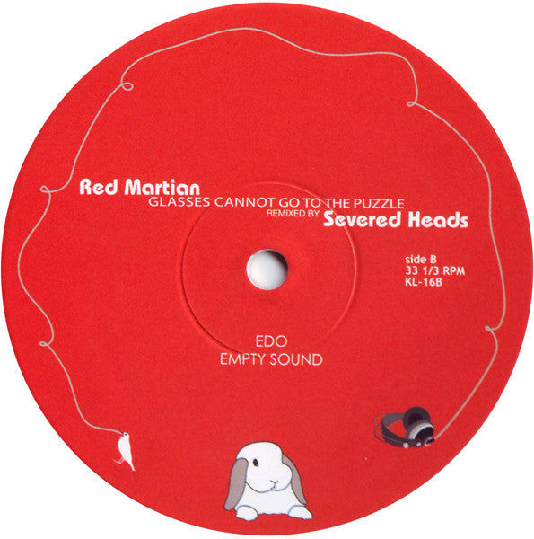 Red Martian - Glasses Cannot Go To The Puzzle (10"", Whi)