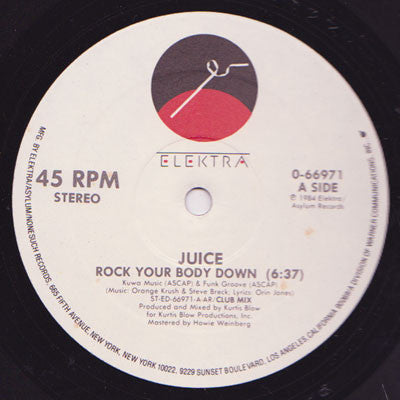 Juice* - Rock Your Body Down (12"", All)