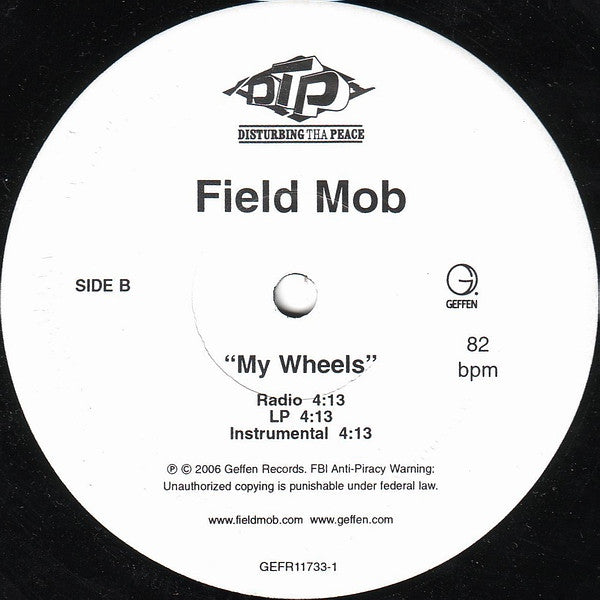 Field Mob - So What / My Wheels (12"")