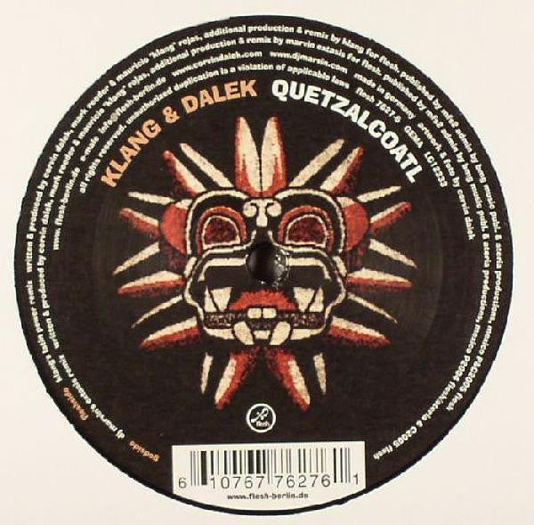 DJ Klang & Corvin Dalek - Quetzalcoatl (12")