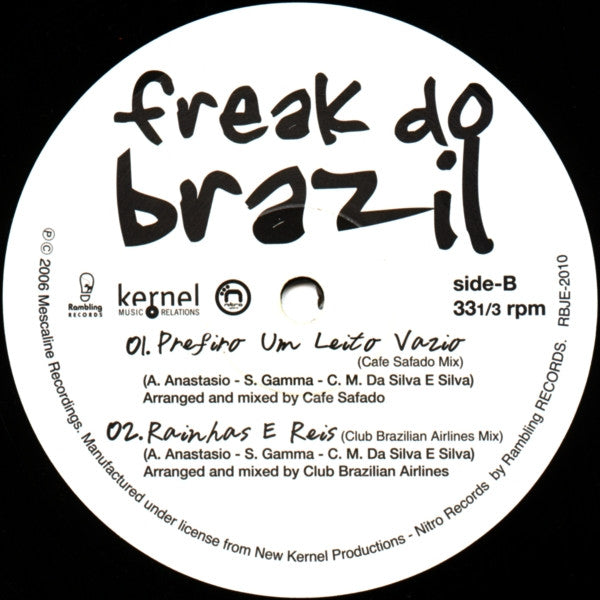 Freak Do Brazil - Meu Goleador EP (12", EP, Ltd)
