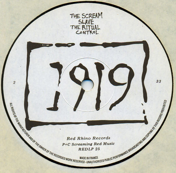 1919 - Machine (LP, MiniAlbum)