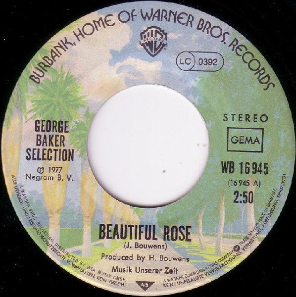 George Baker Selection - Beautiful Rose (7", Single)