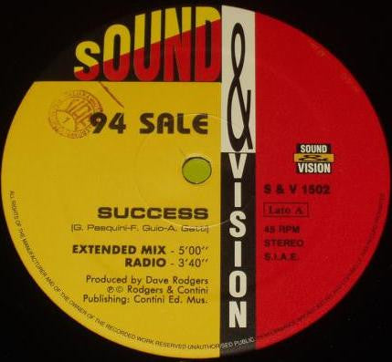 94 Sale - Success (12"")