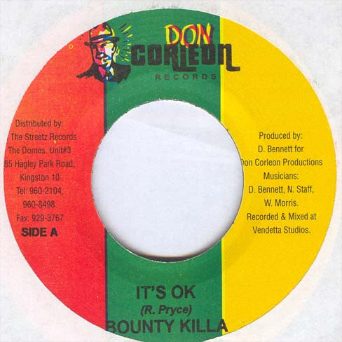Bounty Killa* - It's Ok (7"", Single)