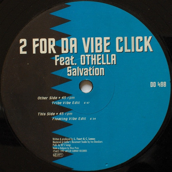 2 For Da Vibe Click Feat. Othella - Salvation (12")