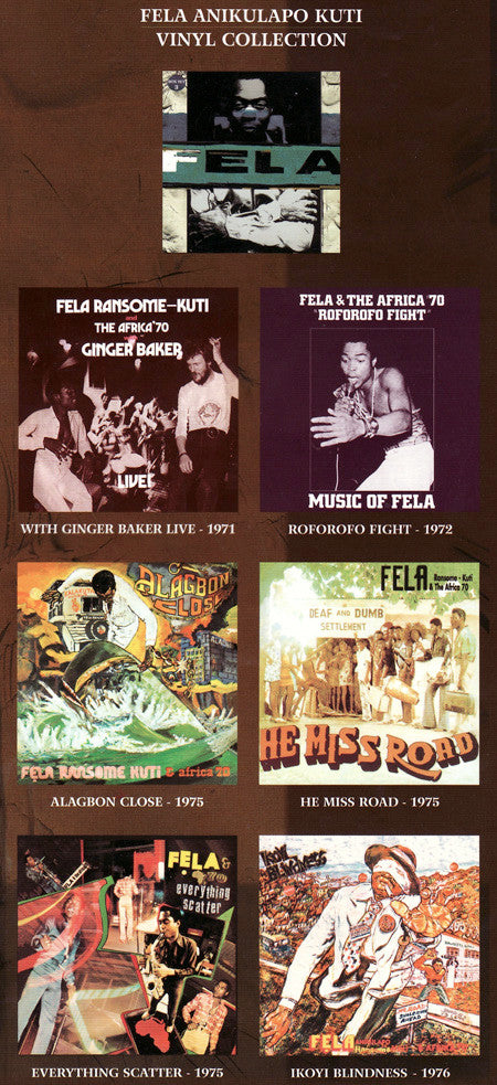 Fela* - Box Set 3 (6xLP, Album, RM + Box, Comp, Ltd, Num)