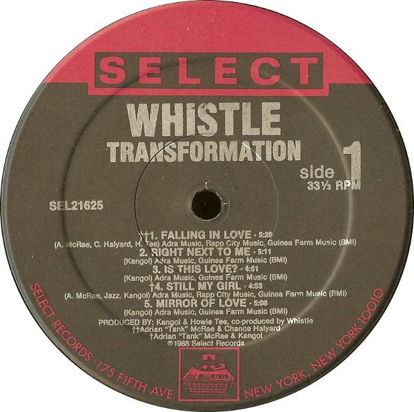 Whistle - Transformation (LP, Album)