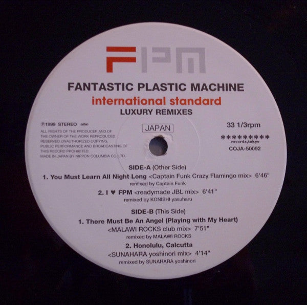 Fantastic Plastic Machine - International Standard: Luxury Remixes ...