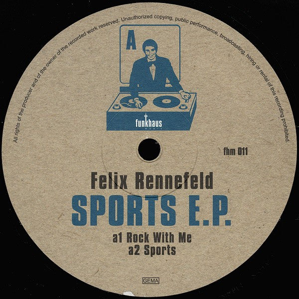 Felix Rennefeld - Sports E.P. (12", EP)