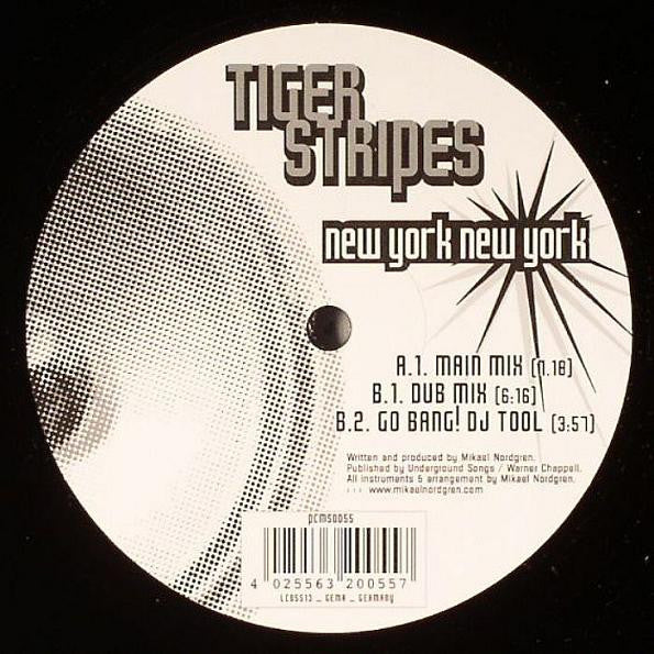 Tiger Stripes - New York New York (12"")