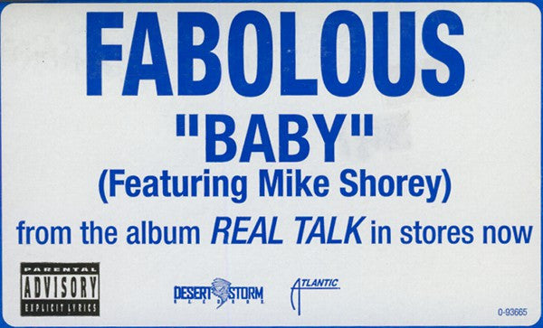 Fabolous Featuring Mike Shorey - Baby (12")
