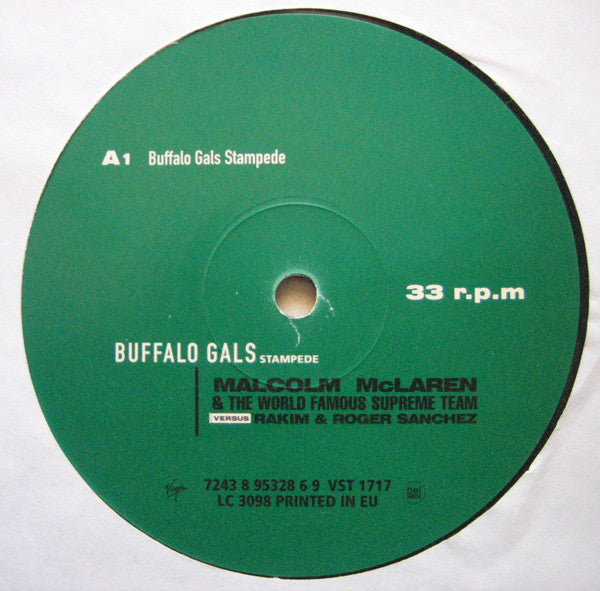 Malcolm McLaren - Buffalo Gals Stampede(12")