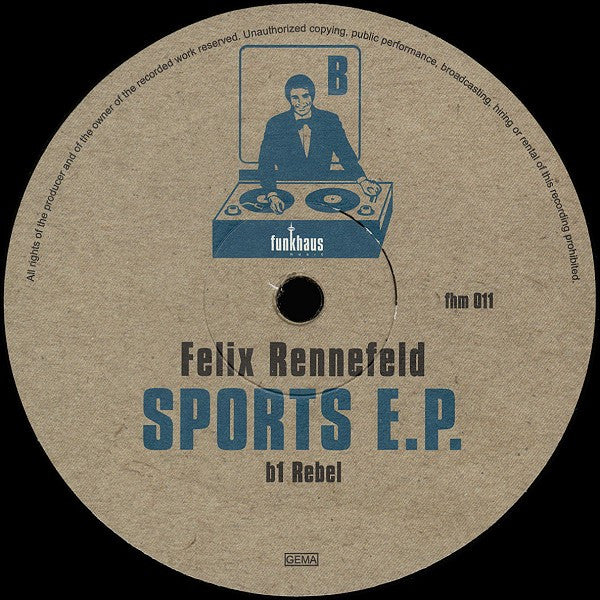 Felix Rennefeld - Sports E.P. (12", EP)