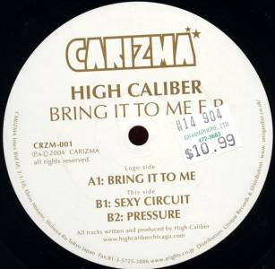 High Caliber - Bring It To Me E.P. (12", EP)