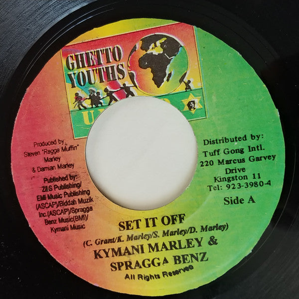 Kymani Marley - Set It Off / No Time To Grudge(7")