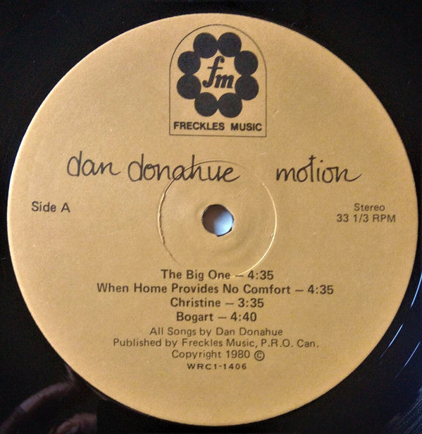 Dan Donahue - Motion (LP, Album)