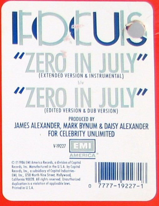 Focus (8) - Zero In July (12"")