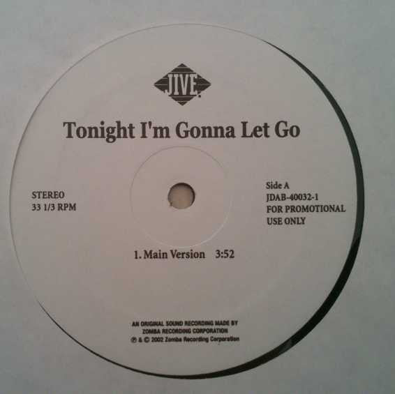 Syleena Johnson - Tonight I'm Gonna Let Go (12", Promo)