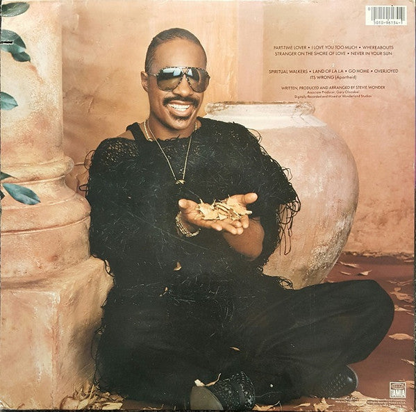 Stevie Wonder - In Square Circle (LP, Album, Emb)