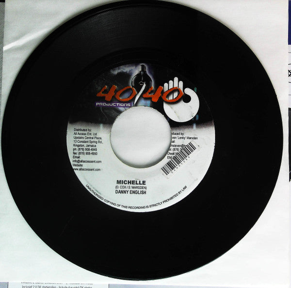 Danny English - Michelle   (7"")