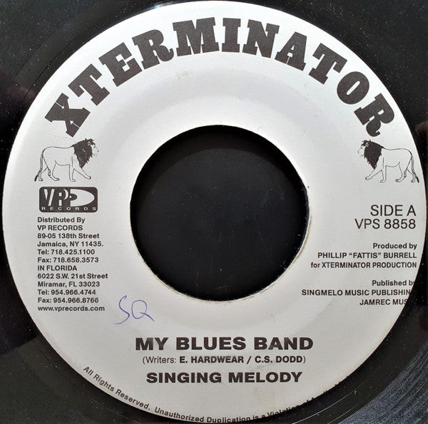 Singing Melody - My Blues Band (7"")