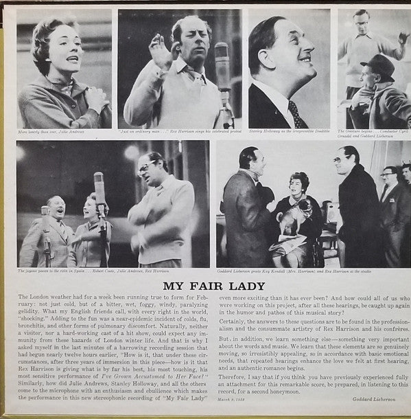 ""My Fair Lady"" Original London Cast - My Fair Lady(LP, Album)
