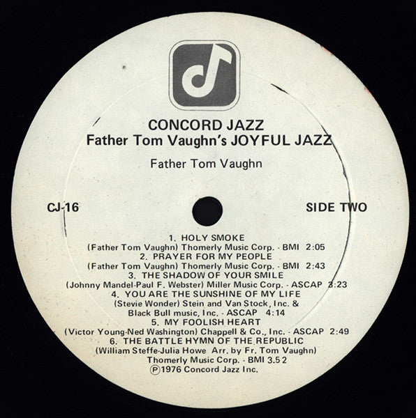 Father Tom Vaughn - Joyful Jazz (LP, Album)