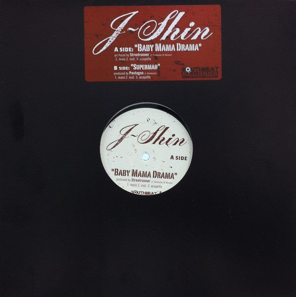 J-Shin - Baby Mama Drama / Superman (12"")